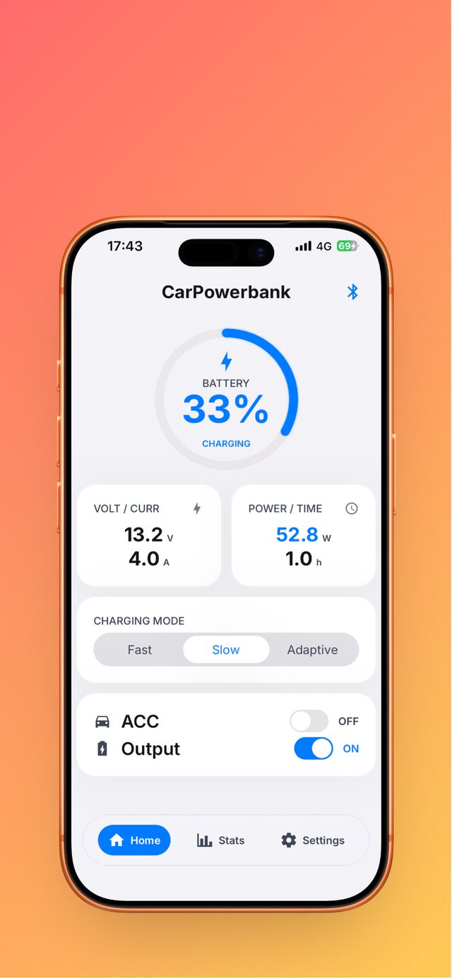 Companion App home